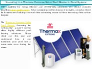Solar Water Heater For Pool - Solar Tubs