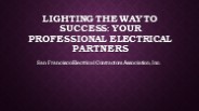 Lighting the Way to Success: Your Professional Electrical Partners