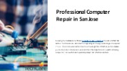 Computer repair san jose