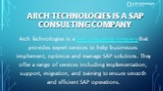 Arch Technologies - Staff Augmentation services in Dubai