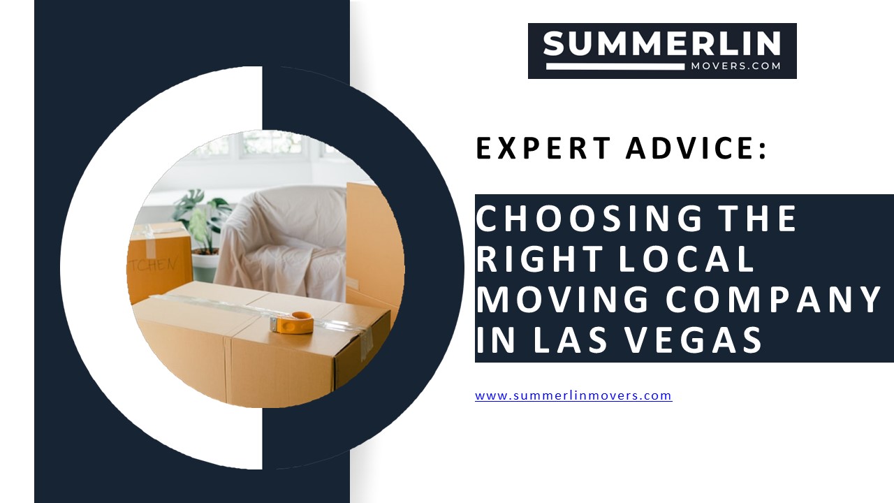 Seamless Local Moving Company Las Vegas