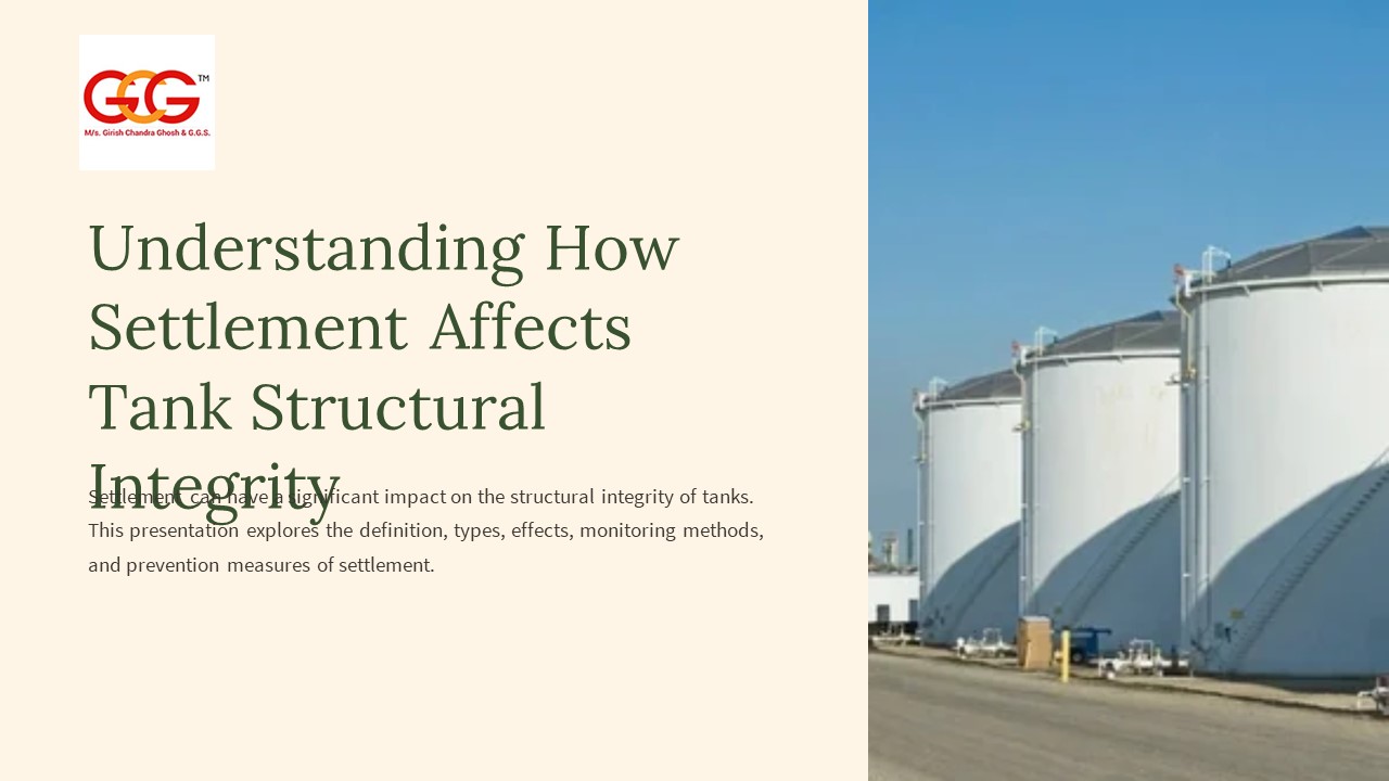 Understanding How Settlement Affects Tank Structural Integrity