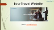 Tour Travel Website