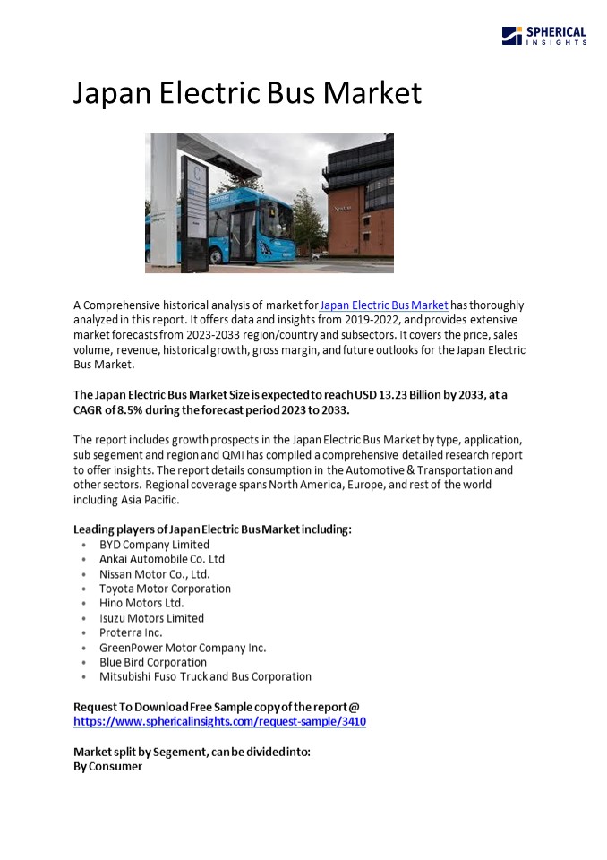 Japan Electric Bus Market