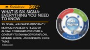 What is Six Sigma: Everything You Need to Know