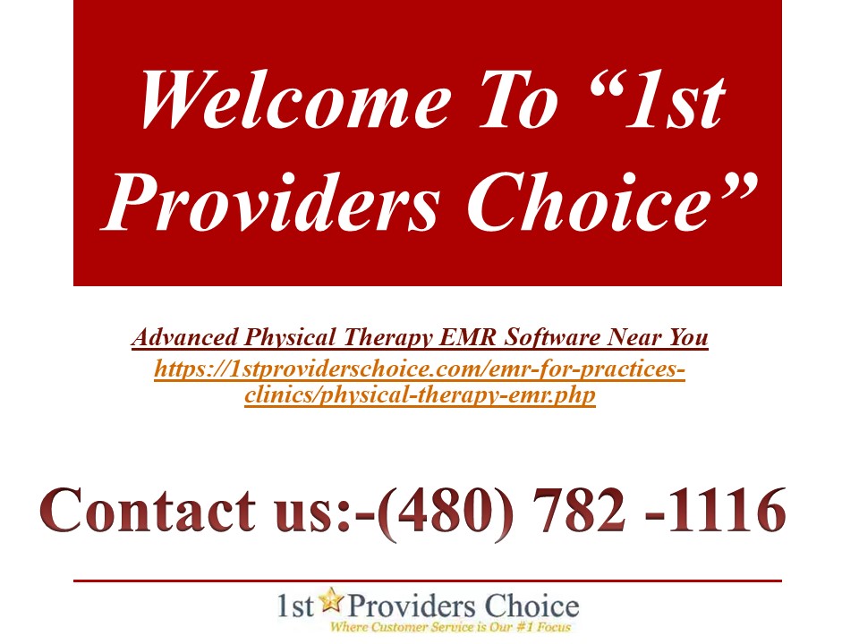 Impactful Physical Therapy EMR Software