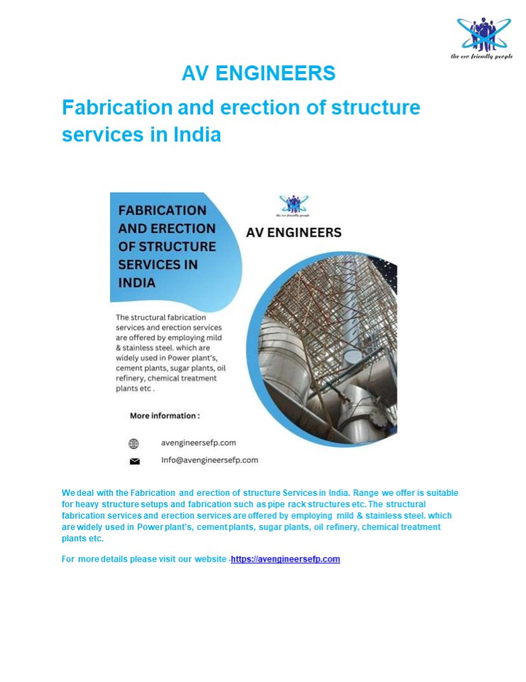 Fabrication and erection of structure services in India (2)