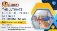 The Ultimate Guide to Finding Reliable Plumbing Near Me