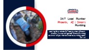 24/7 Local Plumber Phoenix, AZ | Simon's Plumbing