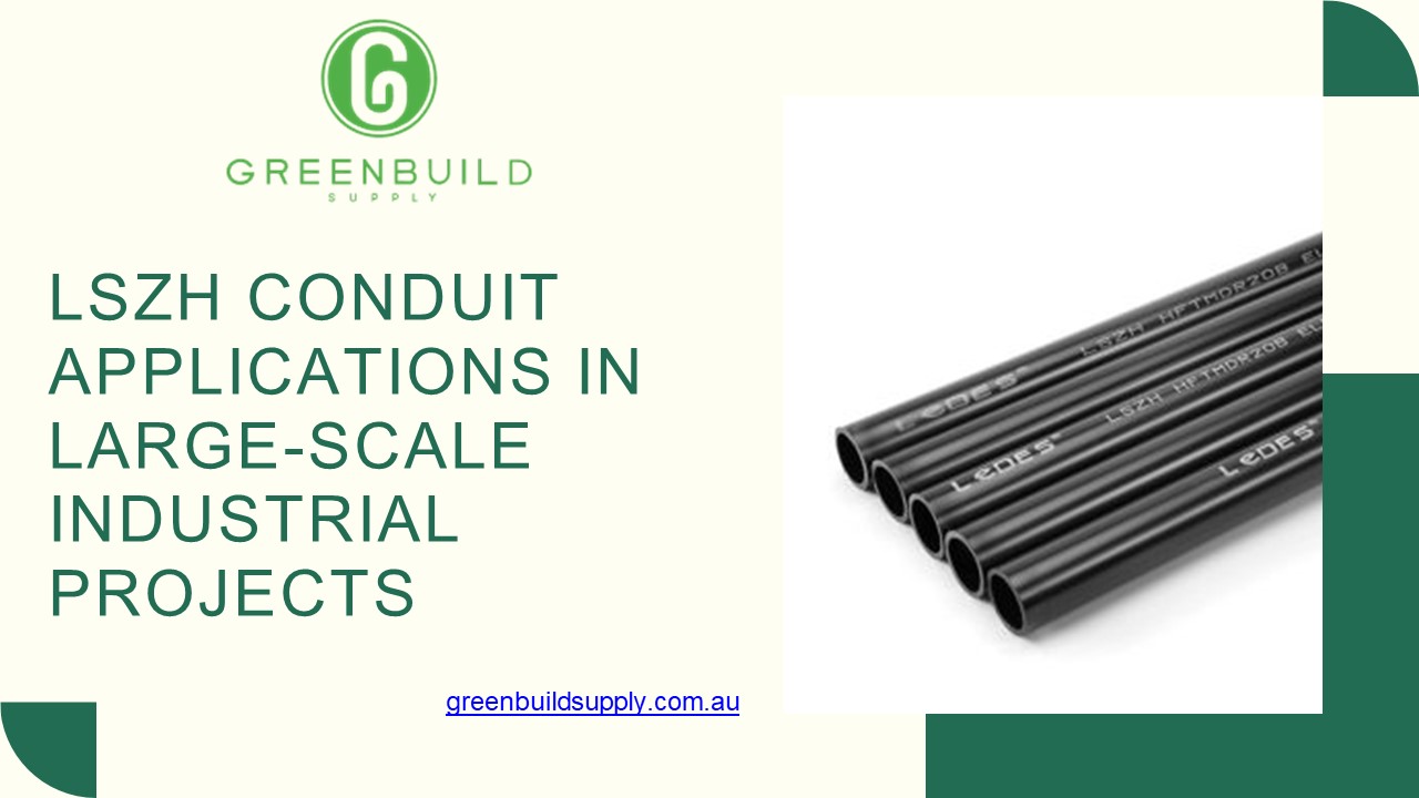 LSZH Conduit Applications in Large-Scale Industrial Projects
