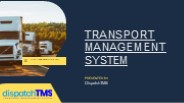 Transport Management System - DispatchTMS