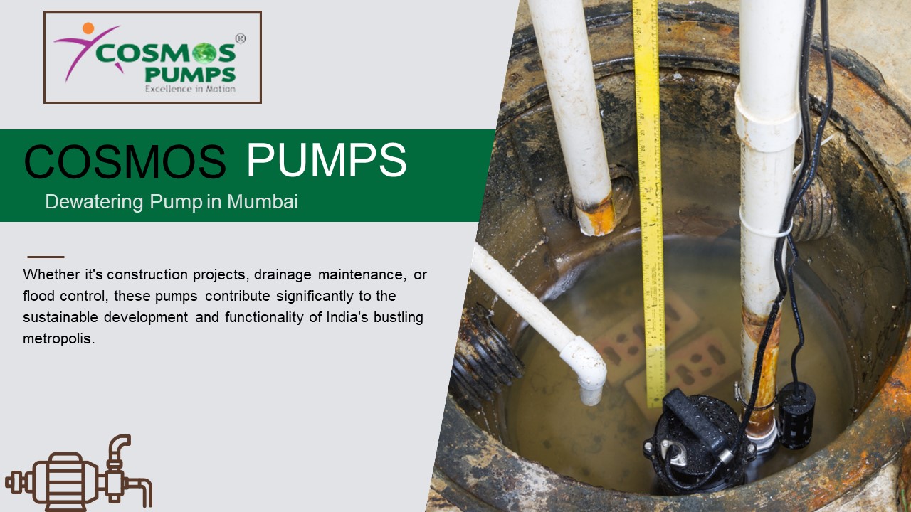 Dewatering Pump Solutions Tackling Water Challenges in Mumbai