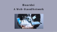Boardsi a Web-Based Network