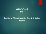 Get the Best Mobile Truck Repair in Kitchener