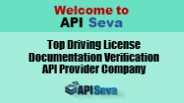 Top Driving License Documentation Verification API Provider Company