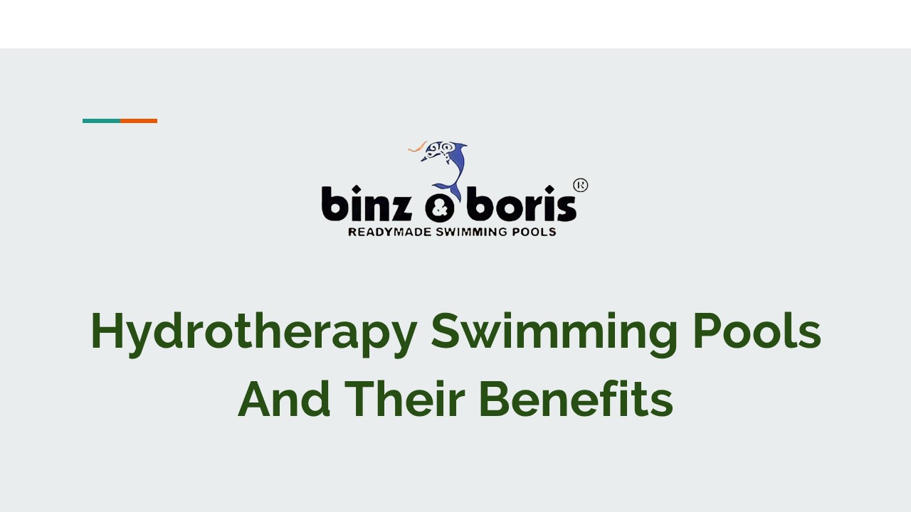 Hydrotherapy Swimming Pools And Their Benefits