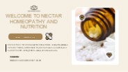 Welcome To Nectar Homeopathy and Nutrition