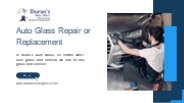 Auto Glass Repair San Pablo