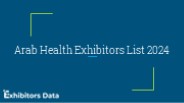 Arab Health Exhibitor List 2024