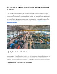 Rebar Manufacturer in Turkey