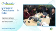 HR Consultancy services in India