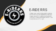 Introducing e-riderrs: Redefining Urban Mobility