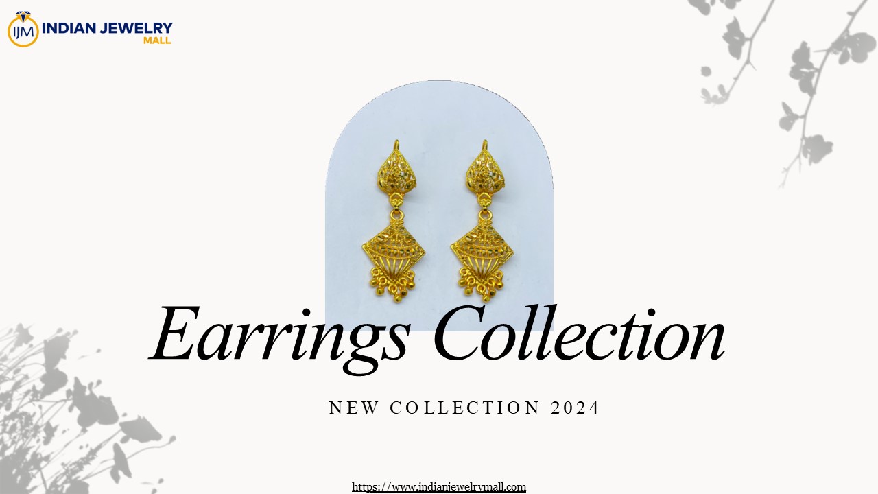 A Symphony of Style in Indian Gold-Plated Earrings (1)