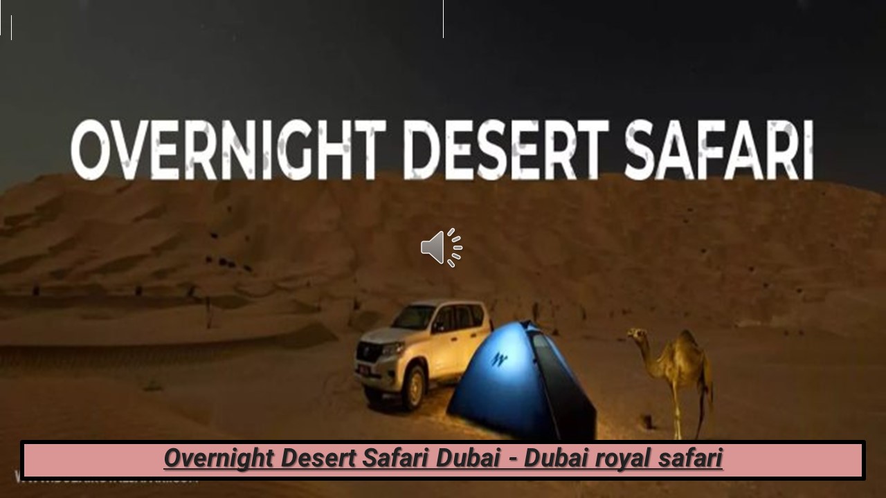 Overnight Desert Safari Dubai - Dubai royal safari
