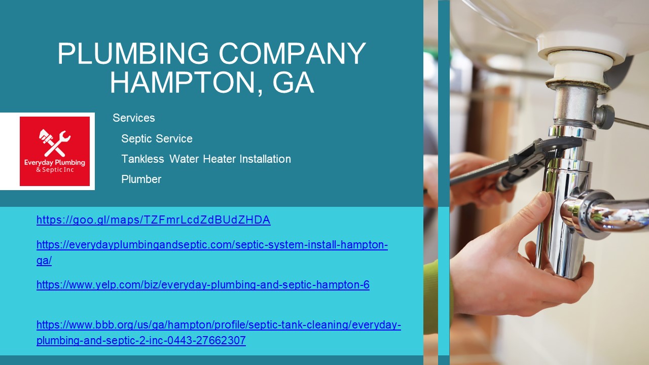 Plumbing Company Hampton, GA