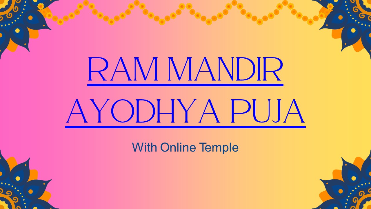 Ram Mandir Ayodhya Puja Online with Online Temple