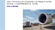 air freight solutions