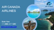 Book Air Canada Airlines Flight Tickets