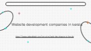 Website Development Companies in Kerala1