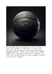 A Guide to Wholesale Custom Basketball Manufacturing