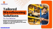 Trusted Warehousing Logistics Services in India by LogyXpress