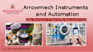 Automation & Flow Measuring Instruments Manufacturer - Arrowmech