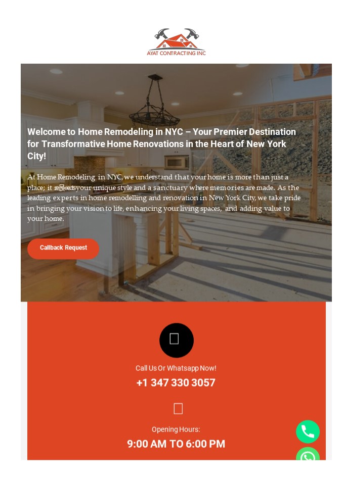 new york home remodeling
