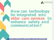 Elder Care Services - Samvedna Care