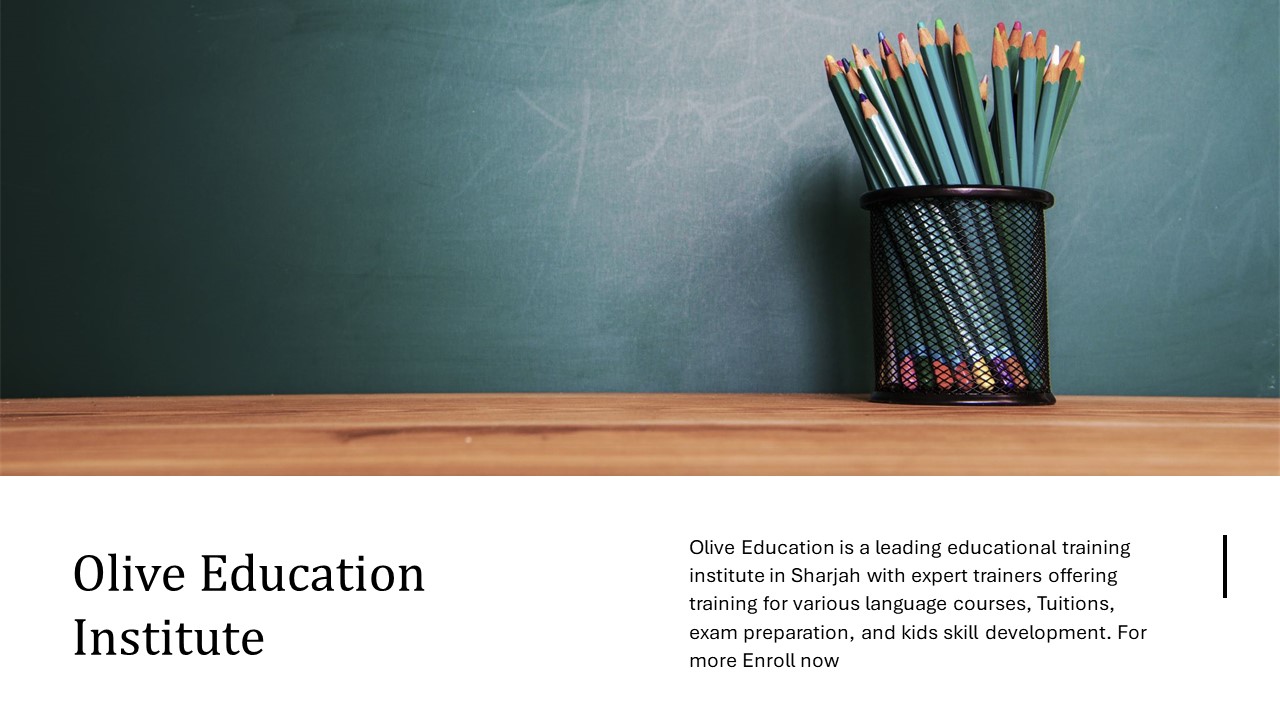 Exam preparation class in sharjah- Olive Institute