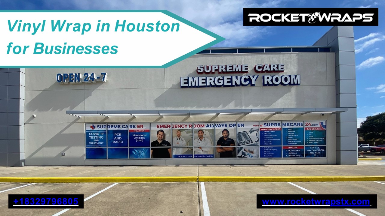 Vinyl Wrap in Houston for Businesses