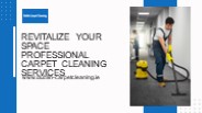 Revitalize Your Space Professional Carpet Cleaning Services