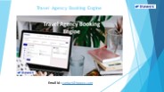Travel Agency Booking Engine