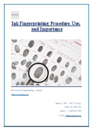 Ink Fingerprinting- Procedure, Uses, and Importance
