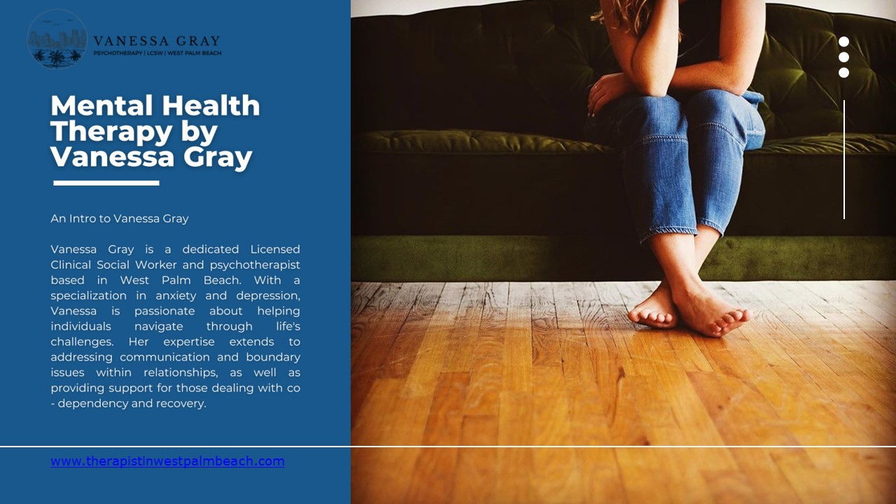 Anxiety Therapist in Palm Beach, Depression Therapist Palm Beach