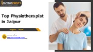 Top Physiotherapist in Jaipur