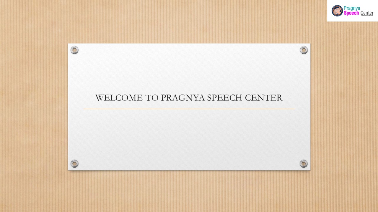 Top Speech Therapy Center in Odisha - Pragnya Speech Center 