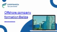 Offshore company formation Belize