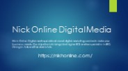 Nick Online Digital Media - Best seo services in indore