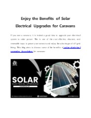 Get the best solar electrical upgrades in Joondalup