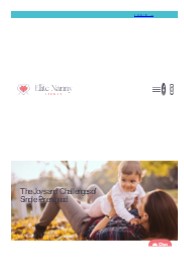 The Joys and Challenges of Single Parenthood
